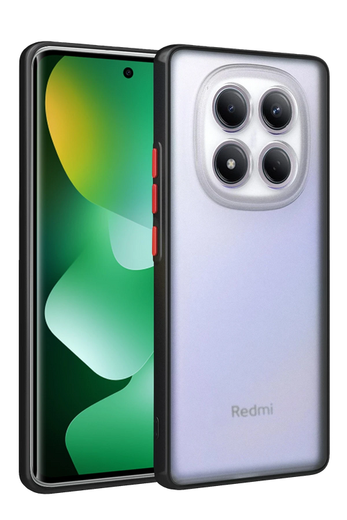 Newface Xiaomi Redmi Note 15 4G Montreal Silikon Kapak - Siyah