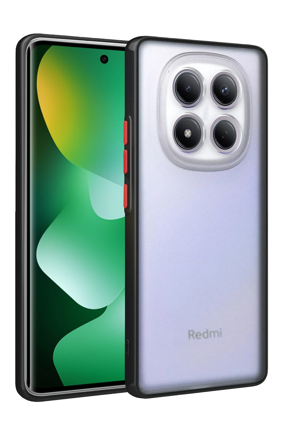 Newface Xiaomi Redmi Note 15 4G Montreal Silikon Kapak - Siyah