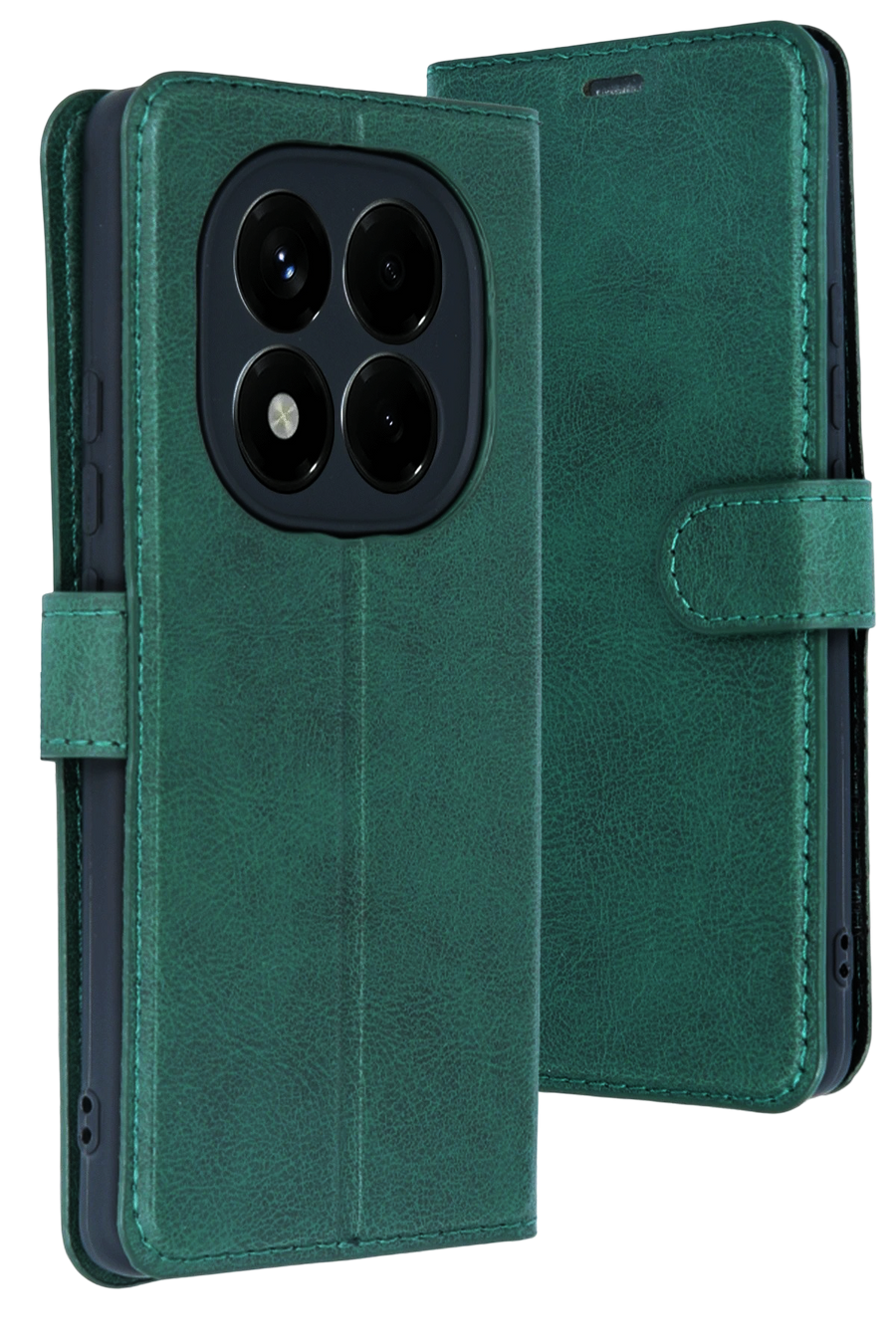 Newface Xiaomi Redmi Note 15 4G Trend S Plus Kapaklı Kılıf - Yeşil