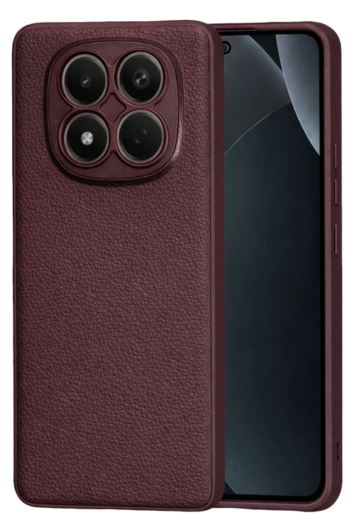 Newface Xiaomi Redmi Note 15 Pro 4G Thermax Silikon Kılıf - Bordo
