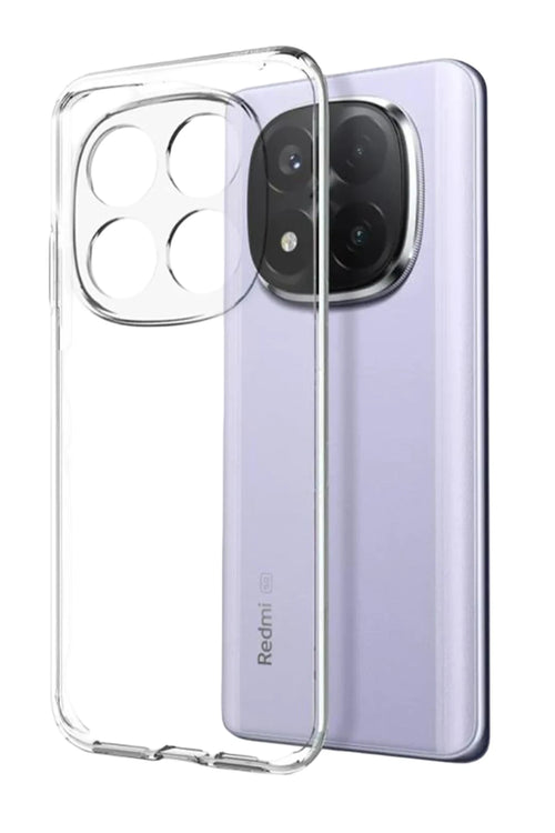 Newface Xiaomi Redmi Note 15 Pro 5G Lüx Şeffaf Silikon - Şeffaf
