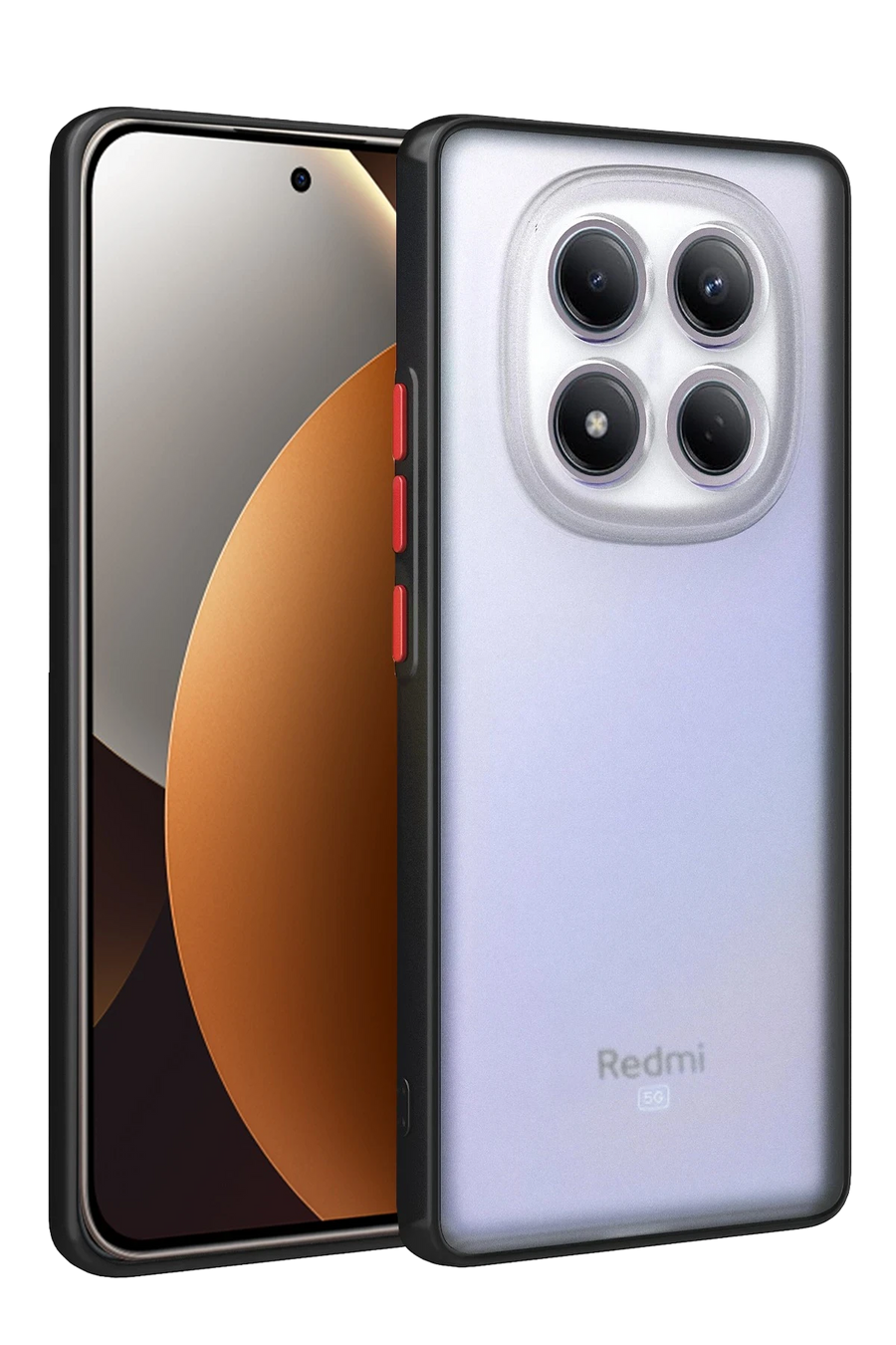 Newface Xiaomi Redmi Note 15 Pro 5G Montreal Silikon Kapak - Siyah