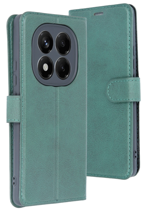 Newface Xiaomi Redmi Note 15 Pro 5G Trend S Plus Kapaklı Kılıf - Yeşil
