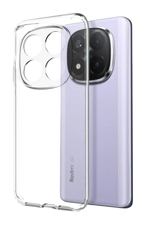 Newface Xiaomi Redmi Note 15 Pro Plus 5G Lüx Şeffaf Silikon - Şeffaf