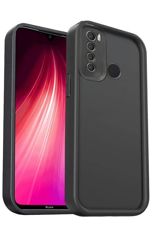 Newface Xiaomi Redmi Note 8 Kılıf Viera Silikon - Siyah