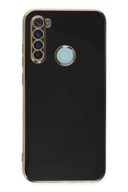 Newface Xiaomi Redmi Note 8 Kılıf Volet Silikon - Siyah