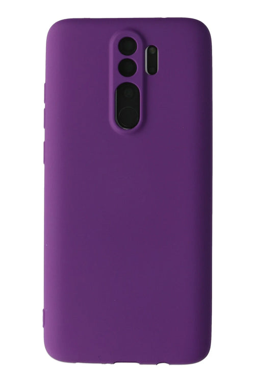 Newface Xiaomi Redmi Note 8 Pro Kılıf First Silikon - Mor