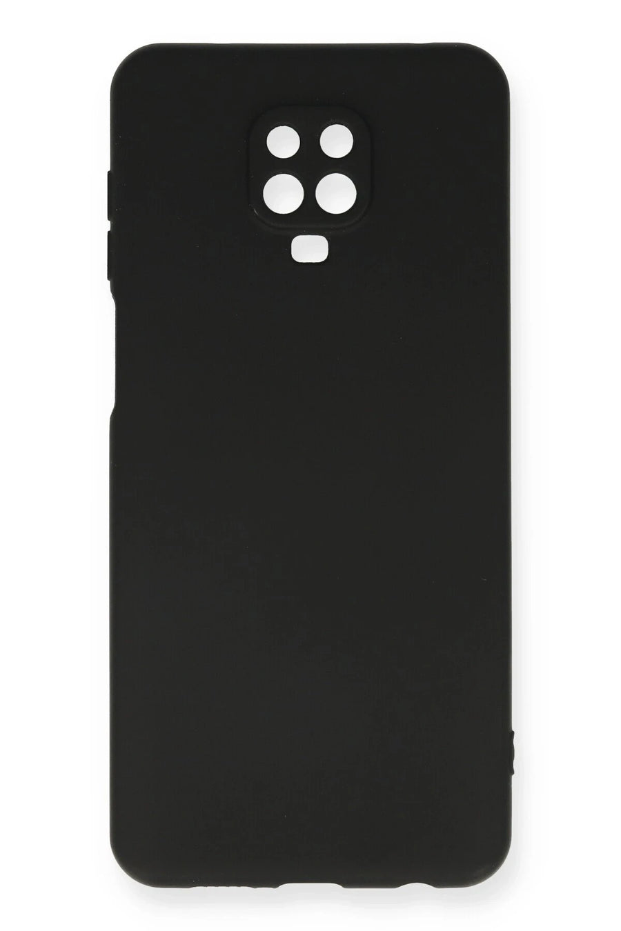 Newface Xiaomi Redmi Note 9 Pro Kılıf Nano içi Kadife Silikon - Siyah