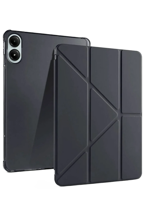 Newface Xiaomi Redmi Pad Pro 12.1 Kılıf Kalemlikli Mars Tablet Kılıfı - Siyah