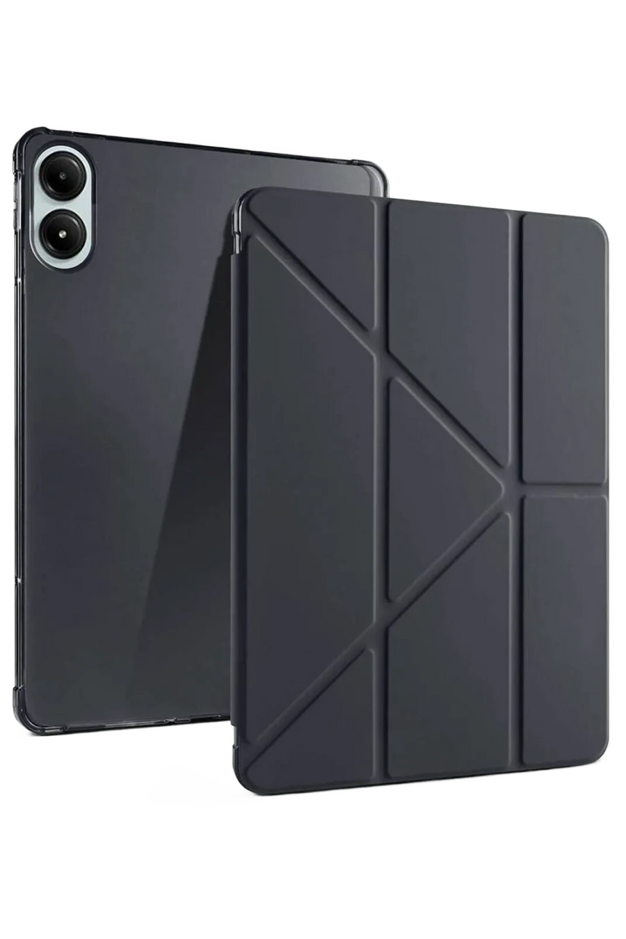 Newface Xiaomi Redmi Pad Pro 12.1 Kılıf Kalemlikli Mars Tablet Kılıfı - Siyah