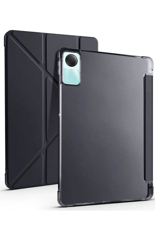 Newface Xiaomi Redmi Pad SE 4G Kılıf Kalemlikli Mars Tablet Kılıfı - Siyah
