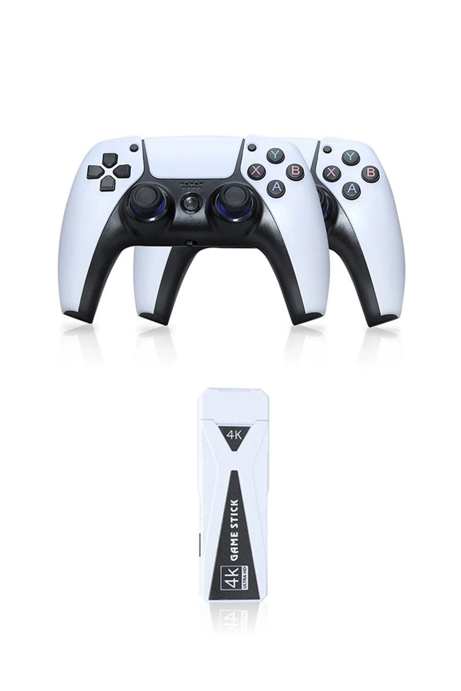 Newface Y5 64GB Android Dual Pad 4K Game Stick - Beyaz