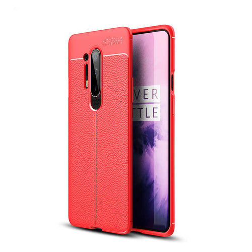 One Plus 8 Pro Kılıf Zore Niss Silikon Kılıf - Kırmızı