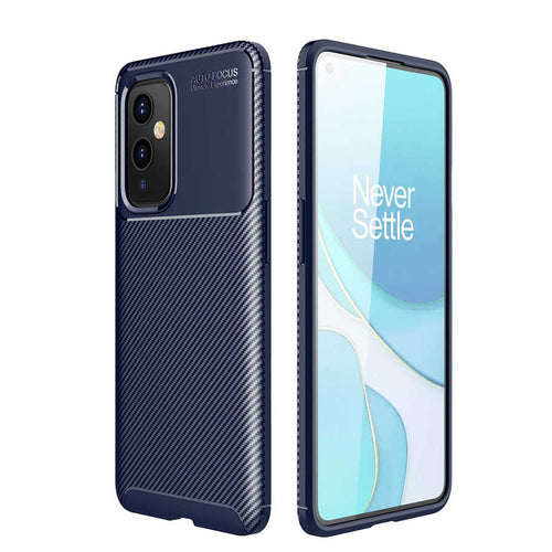 One Plus 9 Kılıf Zore Negro Silikon Kılıf - Lacivert