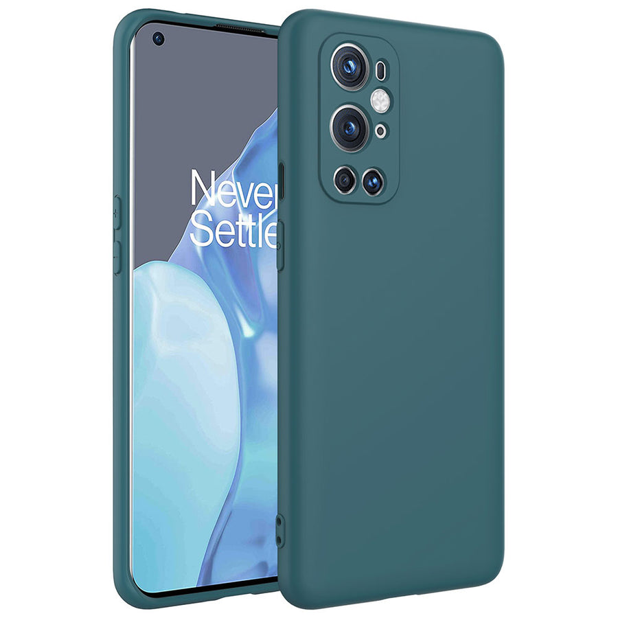 One Plus 9 Pro Kılıf Zore Mara Lansman Kılıf - Koyu Yeşil