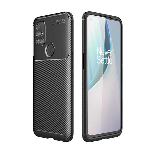 One Plus Nord N10 5G Kılıf Zore Negro Silikon Kılıf - Siyah