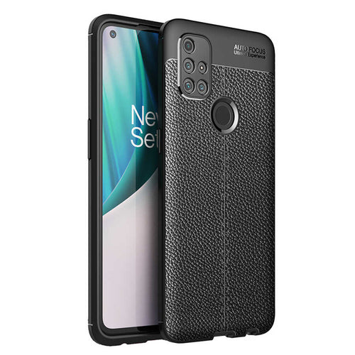 One Plus Nord N10 5G Kılıf Zore Niss Silikon Kılıf - Siyah