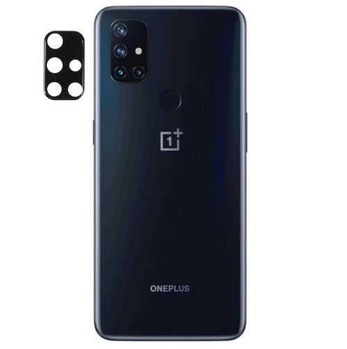 One Plus Nord N10 5G Zore 3D Kamera Camı - Siyah