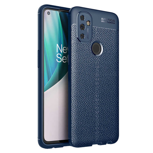 One Plus Nord N100 Kılıf Zore Niss Silikon Kılıf - Lacivert
