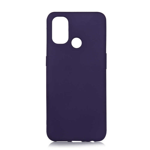 One Plus Nord N100 Kılıf Zore Premier Silikon Kılıf - Lacivert