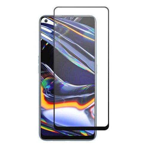 One Plus Nord N100 Zore Kenarları Kırılmaya Dayanıklı Cam Ekran Koruyucu - Siyah