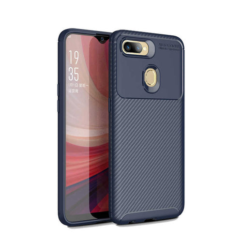 Oppo A12 Kılıf Zore Negro Silikon Kılıf - Lacivert