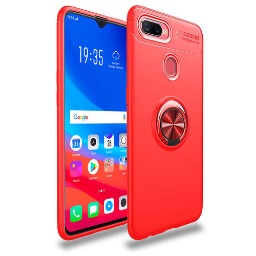 Oppo A12 Kılıf Zore Ravel Silikon Kılıf - Kırmızı