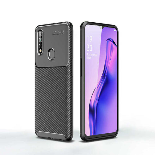 Oppo A31 Kılıf Zore Negro Silikon Kılıf - Siyah