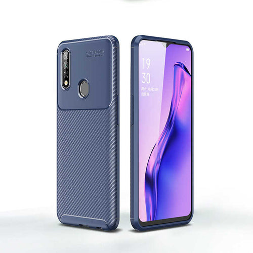 Oppo A31 Kılıf Zore Negro Silikon Kılıf - Lacivert