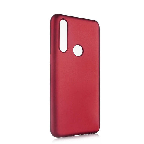 Oppo A31 Kılıf Zore Premier Silikon Kılıf - Mürdüm