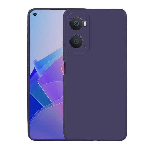 Oppo A36 Kılıf Zore Premier Silikon Kılıf - Lacivert