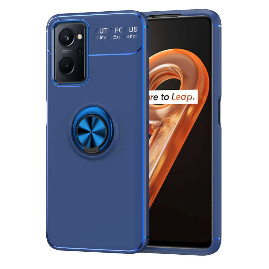 Oppo A36 Kılıf Zore Ravel Silikon Kılıf - Mavi