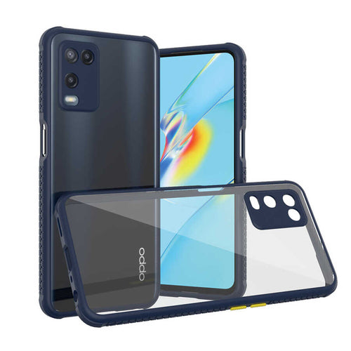 Oppo A54 4G Kılıf ​​Zore Kaff Kılıf - Lacivert