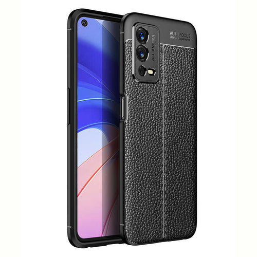 Oppo A55 4G Kılıf Zore Niss Silikon Kılıf - Siyah