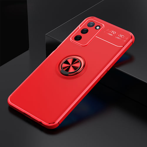 Oppo A55 5G Kılıf Zore Ravel Silikon Kılıf - Kırmızı