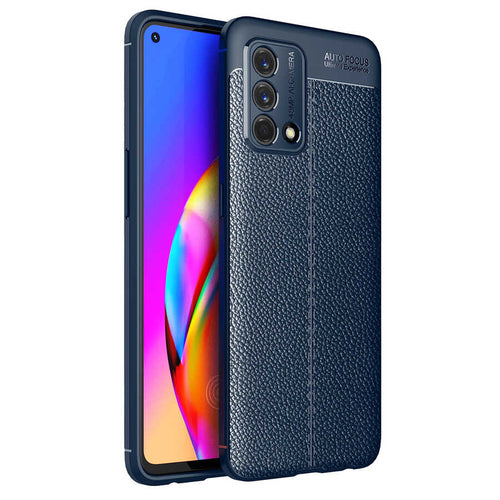 Oppo A74 4G Kılıf Zore Niss Silikon Kılıf - Lacivert