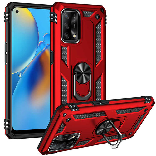 Oppo A74 4G Kılıf Zore Vega Kılıf - Kırmızı