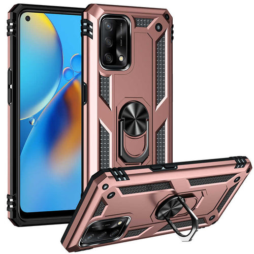 Oppo A74 4G Kılıf Zore Vega Kılıf - Rose Gold