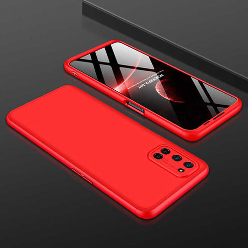 Oppo A92 Kılıf Zore Ays Kılıf - Kırmızı