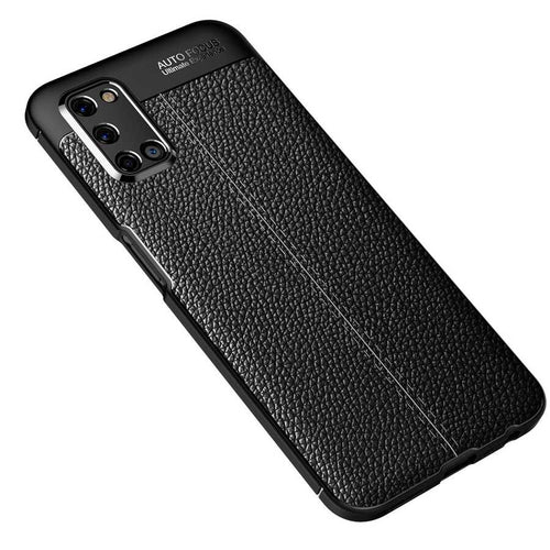 Oppo A92 Kılıf Zore Niss Silikon Kılıf - Siyah