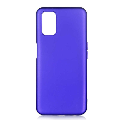Oppo A92 Kılıf Zore Premier Silikon Kılıf - Saks Mavi