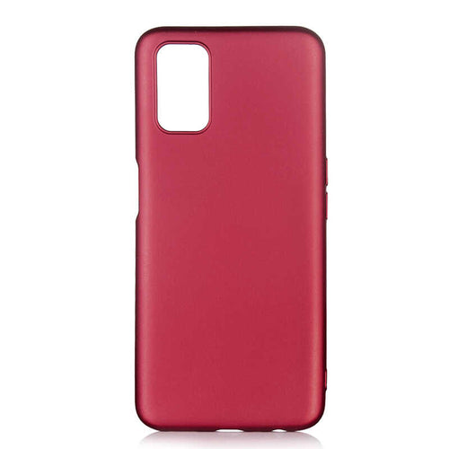 Oppo A92 Kılıf Zore Premier Silikon Kılıf - Mürdüm