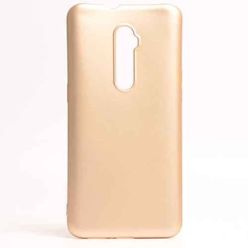 Oppo Reno 10X Zoom Kılıf Zore Premier Silikon Kılıf - Gold