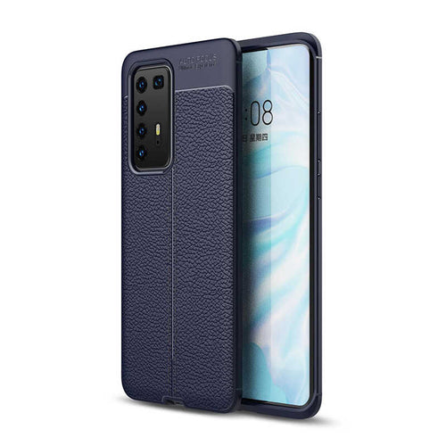 Huawei P40 Pro Kılıf Zore Niss Silikon Kılıf - Lacivert