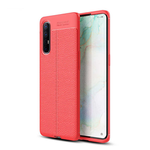 Oppo Reno 3 Pro 5G Kılıf Zore Niss Silikon Kılıf - Kırmızı