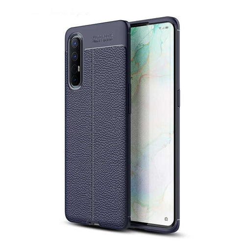 Oppo Reno 3 Pro 5G Kılıf Zore Niss Silikon Kılıf - Lacivert