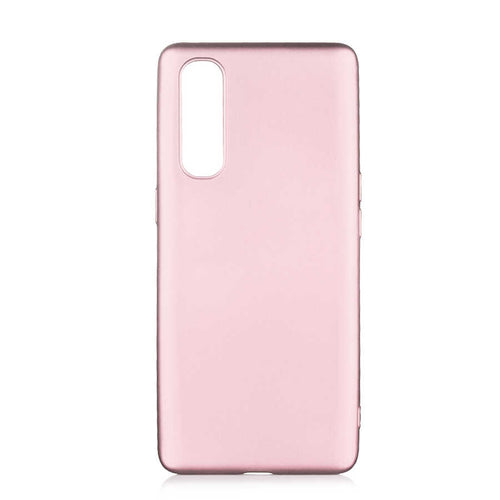 Oppo Reno 3 Pro 5G Kılıf Zore Premier Silikon Kılıf - Rose Gold