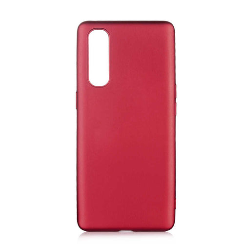 Oppo Reno 3 Pro 5G Kılıf Zore Premier Silikon Kılıf - Mürdüm