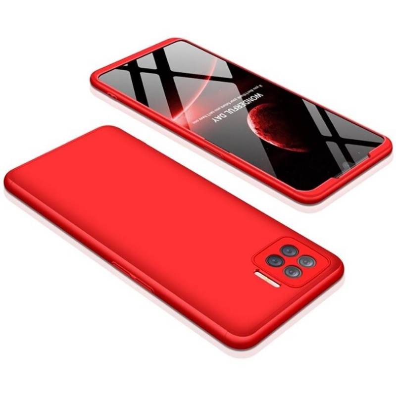 Oppo Reno 4 Lite Kılıf Zore Ays Kılıf - Kırmızı