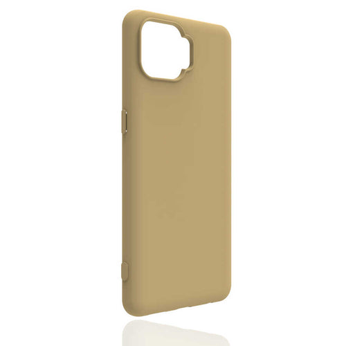 Oppo Reno 4 Lite Kılıf Zore Biye Silikon - Gold